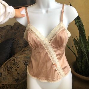 Vintage Lace Camisole (Blush Pink)
